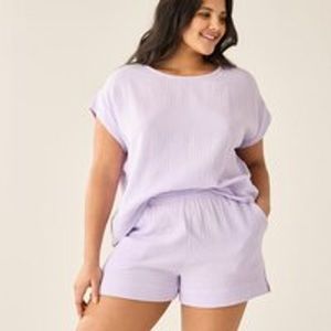 Love & Lore Organic Cotton Short Set.